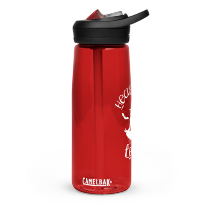 Enchanted Halloween Yoga Witch Eco-Friendly 25 oz Sports Water Bottle