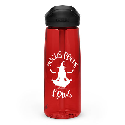 Enchanted Halloween Yoga Witch Eco-Friendly 25 oz Sports Water Bottle