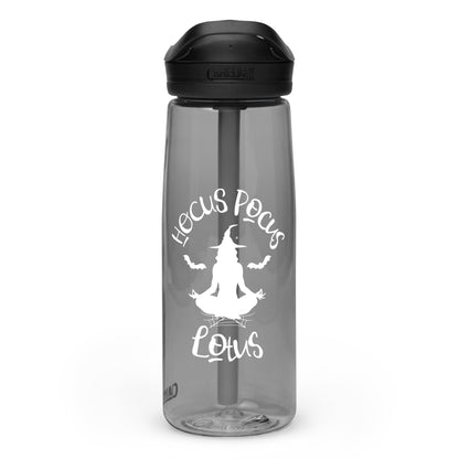 Enchanted Halloween Yoga Witch Eco-Friendly 25 oz Sports Water Bottle