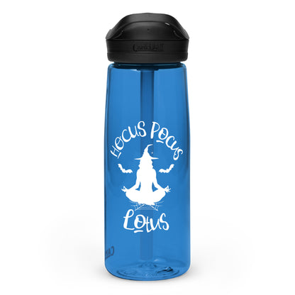 Enchanted Halloween Yoga Witch Eco-Friendly 25 oz Sports Water Bottle