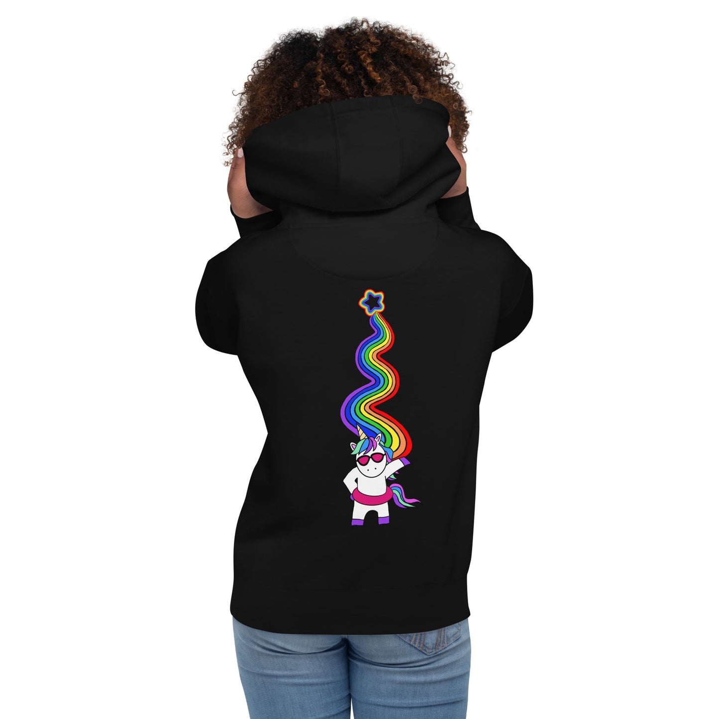 Rainbow Unicorn Slide Hoodie