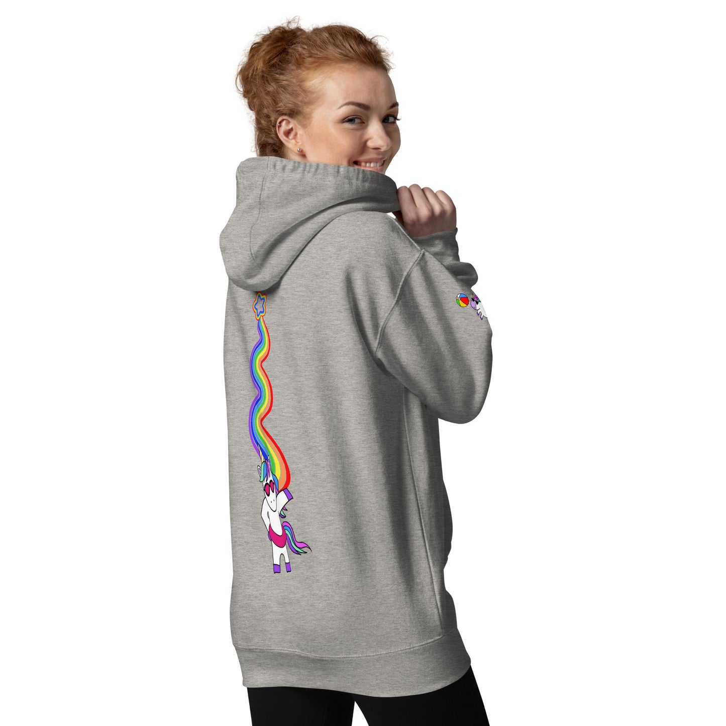 Rainbow Unicorn Slide Hoodie