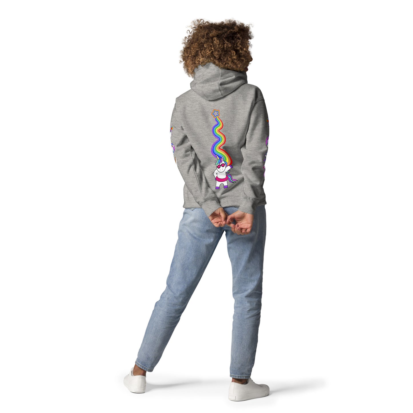 Rainbow Unicorn Slide Hoodie