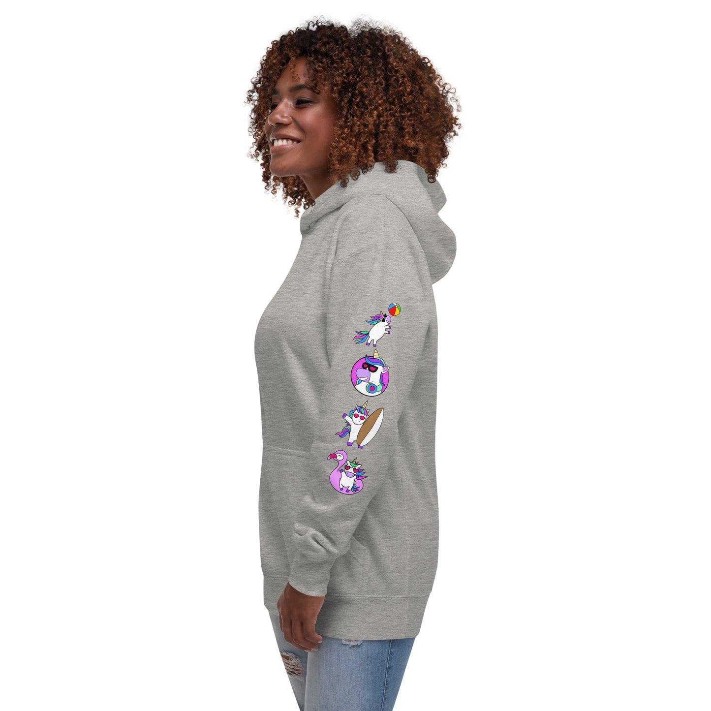 Rainbow Unicorn Slide Hoodie