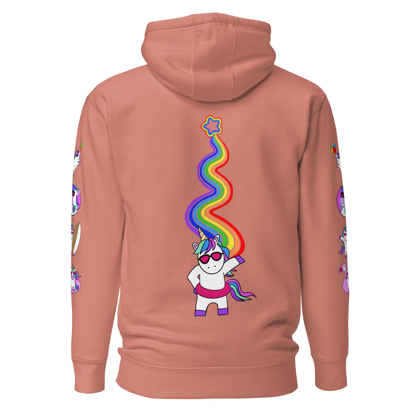 Rainbow Unicorn Slide Hoodie