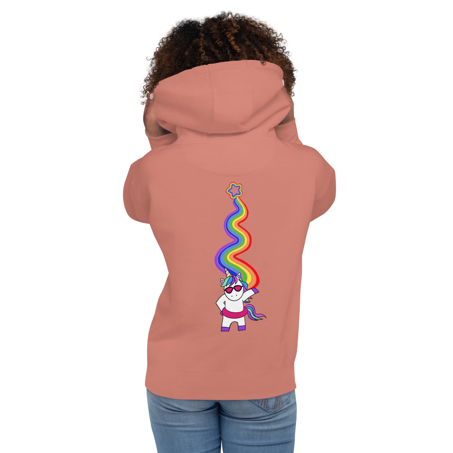 Rainbow Unicorn Slide Hoodie