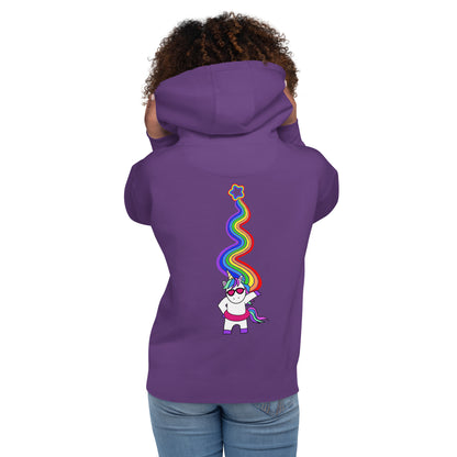 Rainbow Unicorn Slide Hoodie
