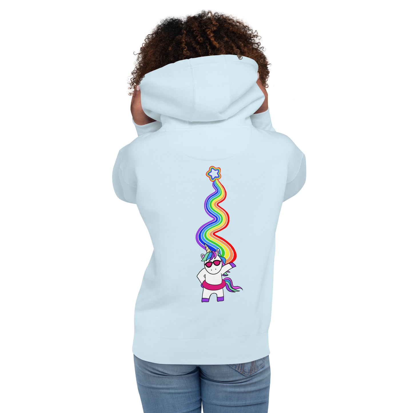 Rainbow Unicorn Slide Hoodie
