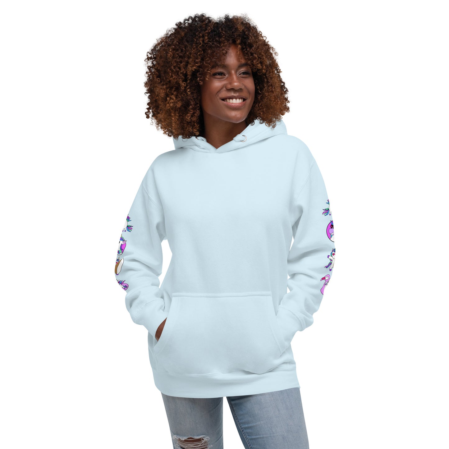 Rainbow Unicorn Slide Hoodie
