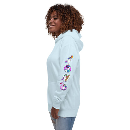 Rainbow Unicorn Slide Hoodie