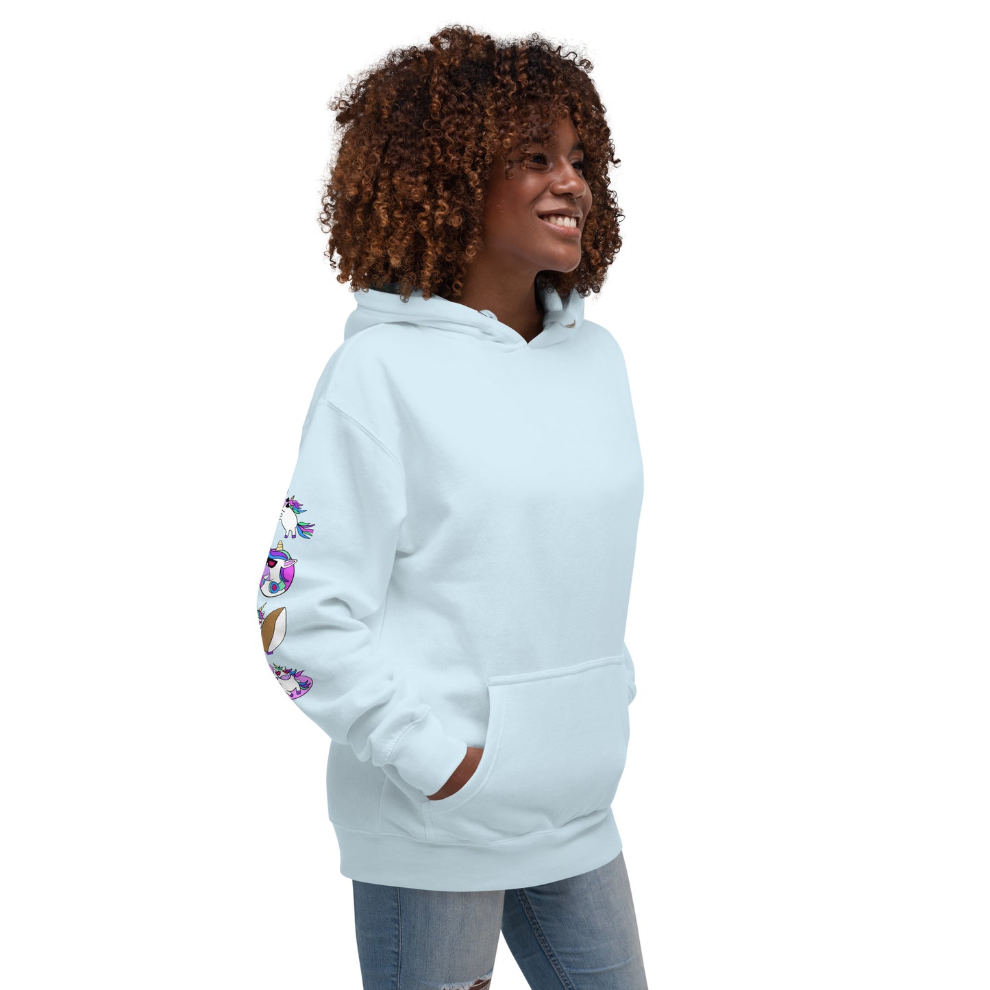 Rainbow Unicorn Slide Hoodie