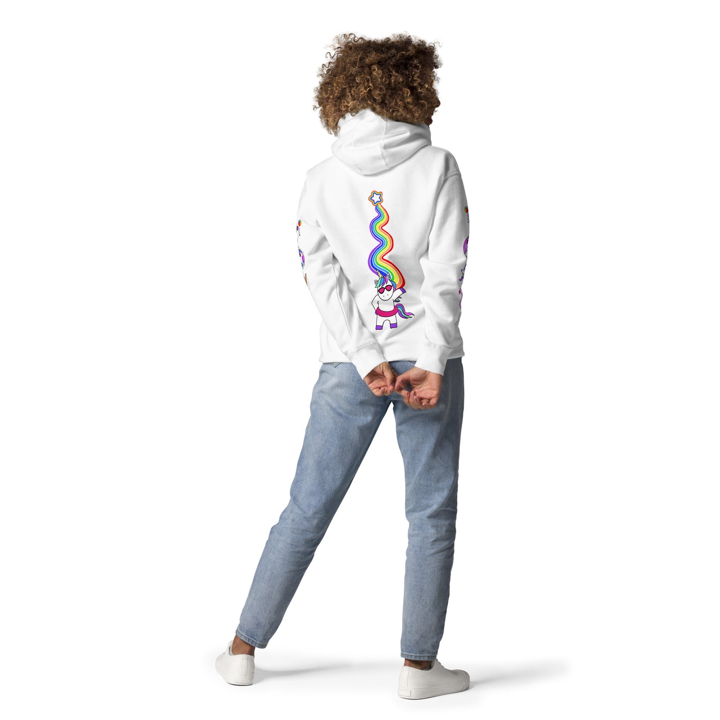 Rainbow Unicorn Slide Hoodie